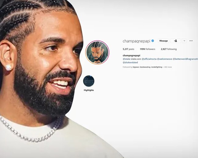 Drake's Instagram